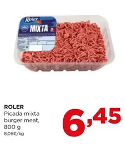 Oferta de Roler - Picada Mixta Burger Meat por 6,45€ en Alimerka