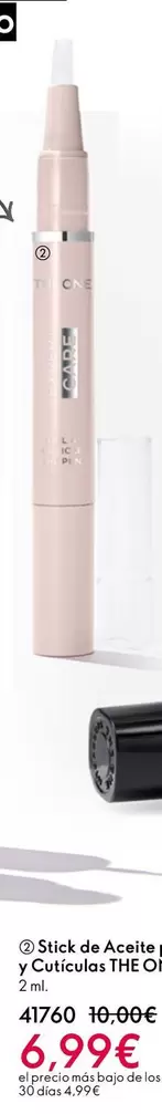 Oferta de The One - Stick De Aceite Para Uñas Y Cutículas Expert por 6,99€ en Oriflame