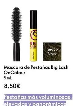 Oferta de Mascara De Pestañas Big Lash Oncolour por 8,5€ en Oriflame