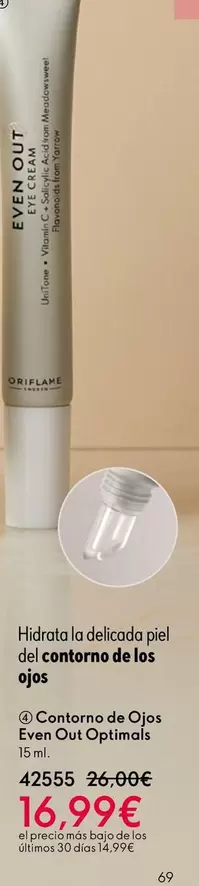 Oferta de Oriflame - Contorno De Ojos por 16,99€ en Oriflame