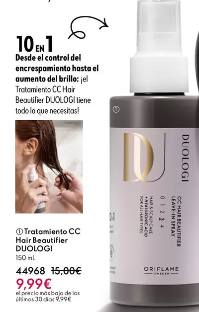 Oferta de Control - Tratamiento Cc Hair Beautiful por 9,99€ en Oriflame