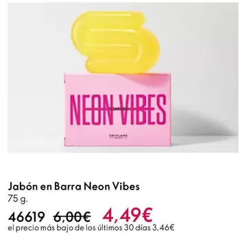 Oferta de Neon - Jabón En Barra  Vibes por 4,49€ en Oriflame