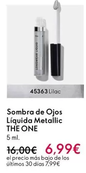 Oferta de Lilac - Sombra De Ojos Liquida Metallic por 6,99€ en Oriflame