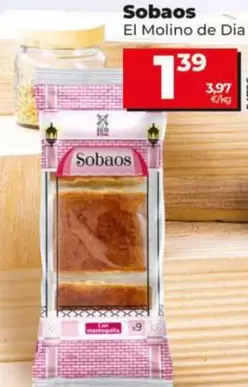 Oferta de El Molino De Dia - Sobaos por 1,39€ en Dia