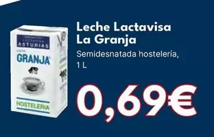 Oferta de La Granja - Leche Lactavisa por 0,69€ en Cash Unide