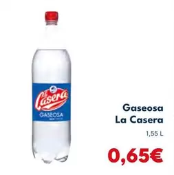 Oferta de La Casera - Gaseosa por 0,65€ en Cash Unide