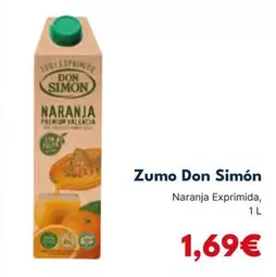 Oferta de Don Simón - Zumo por 1,69€ en Cash Unide