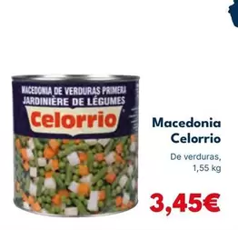 Oferta de Celorrio - Macedonia por 3,45€ en Cash Unide