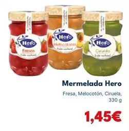Oferta de Hero - Mermelada por 1,45€ en Cash Unide