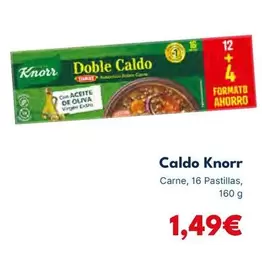 Oferta de Knorr - Caldo por 1,49€ en Cash Unide