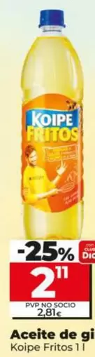 Oferta de Koipe - Aceite De Girasol  por 2,11€ en Dia