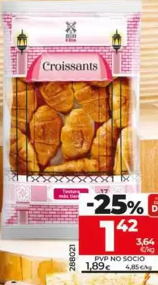 Oferta de El Molino De Dia - Croissants  por 1,42€ en Dia