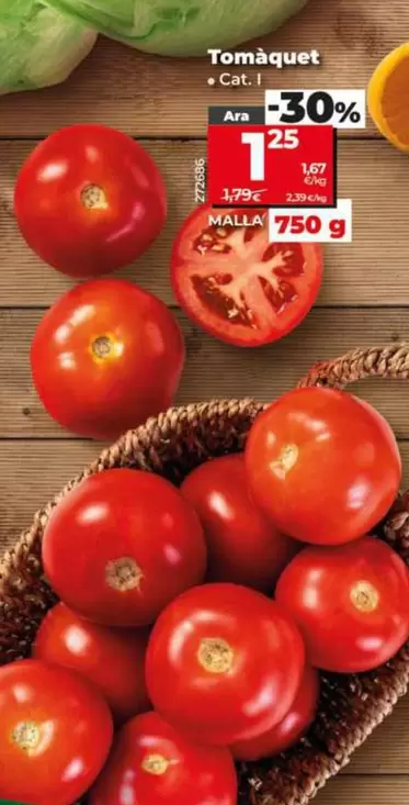 Oferta de Tomate  por 1,25€ en Dia