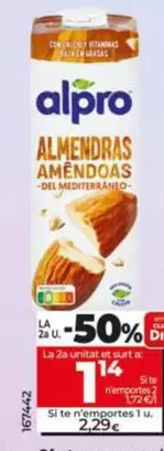 Oferta de Alpro - Bebida De Almendras  por 2,29€ en Dia