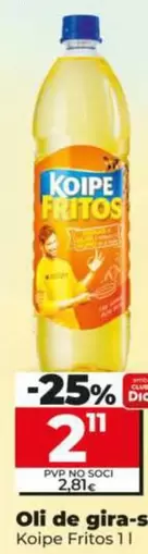 Oferta de Koipe - Aceite De Girasol  por 2,11€ en Dia