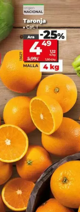 Oferta de Naranja  por 4,49€ en Dia