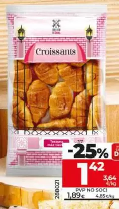 Oferta de El Molino De Dia - Croissants  por 1,42€ en Dia