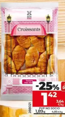Oferta de El Molino De Dia - Croissants por 1,42€ en Dia