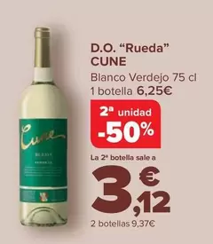 Oferta de Cune - D.o. “Rueda" en Carrefour
