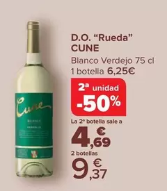 Oferta de Cune - D.o. “Rueda" en Carrefour