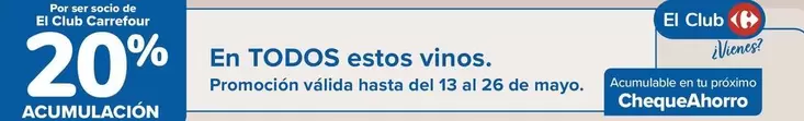 Oferta de En Todos Estos Vinos en Carrefour
