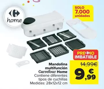 Oferta de Carrefour Home - Mandolina Multifunción  por 9,99€ en Carrefour
