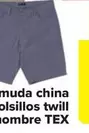 Oferta de TEX - Bermuda China O 5 Bolsillos Twill Hombre  en Carrefour