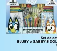 Oferta de Bluey  O Gabby's Dollhouse - Set De Actividades   por 9,99€ en Carrefour
