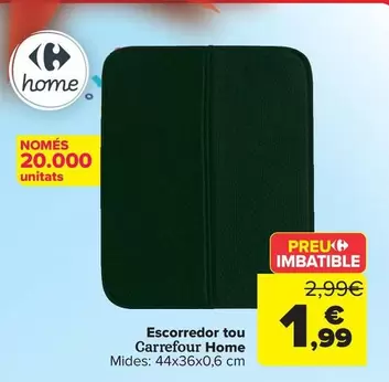 Oferta de Carrefour Home - Escurridor Blando   por 1,99€ en Carrefour
