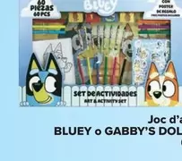Oferta de Bluey  O Gabby's Dollhouse - Set De Actividades   por 9,99€ en Carrefour