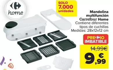 Oferta de Carrefour Home - Mandolina Multifunción  por 9,99€ en Carrefour
