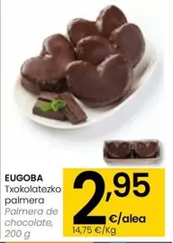 Oferta de Eugoba - Palmera De Chocolate por 2,95€ en Eroski
