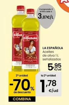 Oferta de La Española - Aceites De Oliva por 5,95€ en Eroski