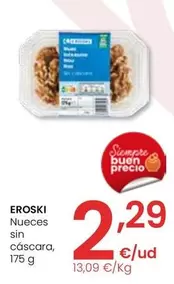Oferta de Eroski - Nueces Sin Cascara por 2,29€ en Eroski