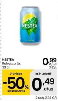 Oferta de Nestea - Refresco Te por 0,99€ en Eroski