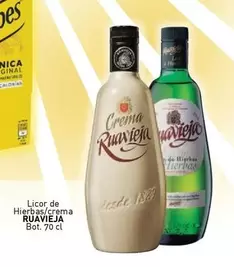 Oferta de Ruavieja - Licor De Hierbas/crema en Cuevas Cash