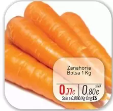 Oferta de Zanahoria por 0,77€ en Cuevas Cash