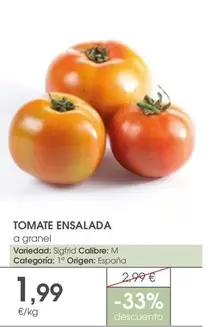 Oferta de Origen - Tomate Ensalada por 1,99€ en Supermercados Plaza