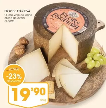Oferta de Flor de Esgueva - Queso Viejo De Leche Cruda De Oveja por 19,9€ en Supermercados Plaza