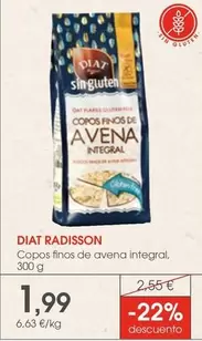 Oferta de Copos Finos De Avena Integral por 1,99€ en Supermercados Plaza