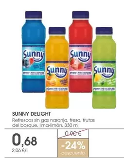 Oferta de Sunny Delight - Refrescos Sin Gas Naranja por 0,68€ en Supermercados Plaza