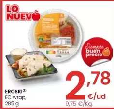 Oferta de Eroski - Ec Wrap por 2,78€ en Eroski