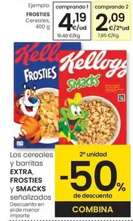 Oferta de Frosties - Cereales por 4,19€ en Eroski