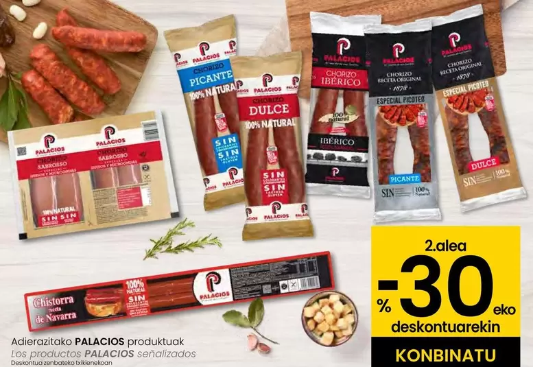 Oferta de Palacios - Los Productos Senalizados en Eroski
