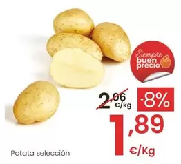 Oferta de Patata Seleccion por 1,89€ en Eroski