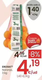 Oferta de Eroski - Naranja por 4,19€ en Eroski