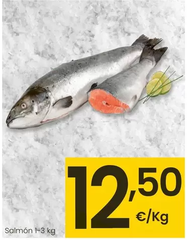 Oferta de Salmón por 12,5€ en Eroski