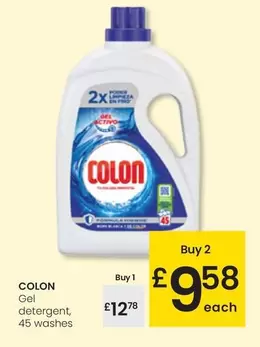 Oferta de Colon - Gel Detergent por 12,78€ en Eroski
