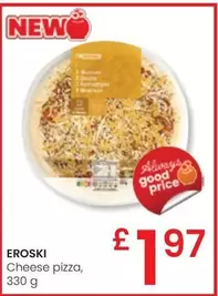 Oferta de Eroski - Cheese Pizza por 1,97€ en Eroski
