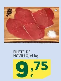 Oferta de Filete De Novillo por 9,75€ en HiperDino